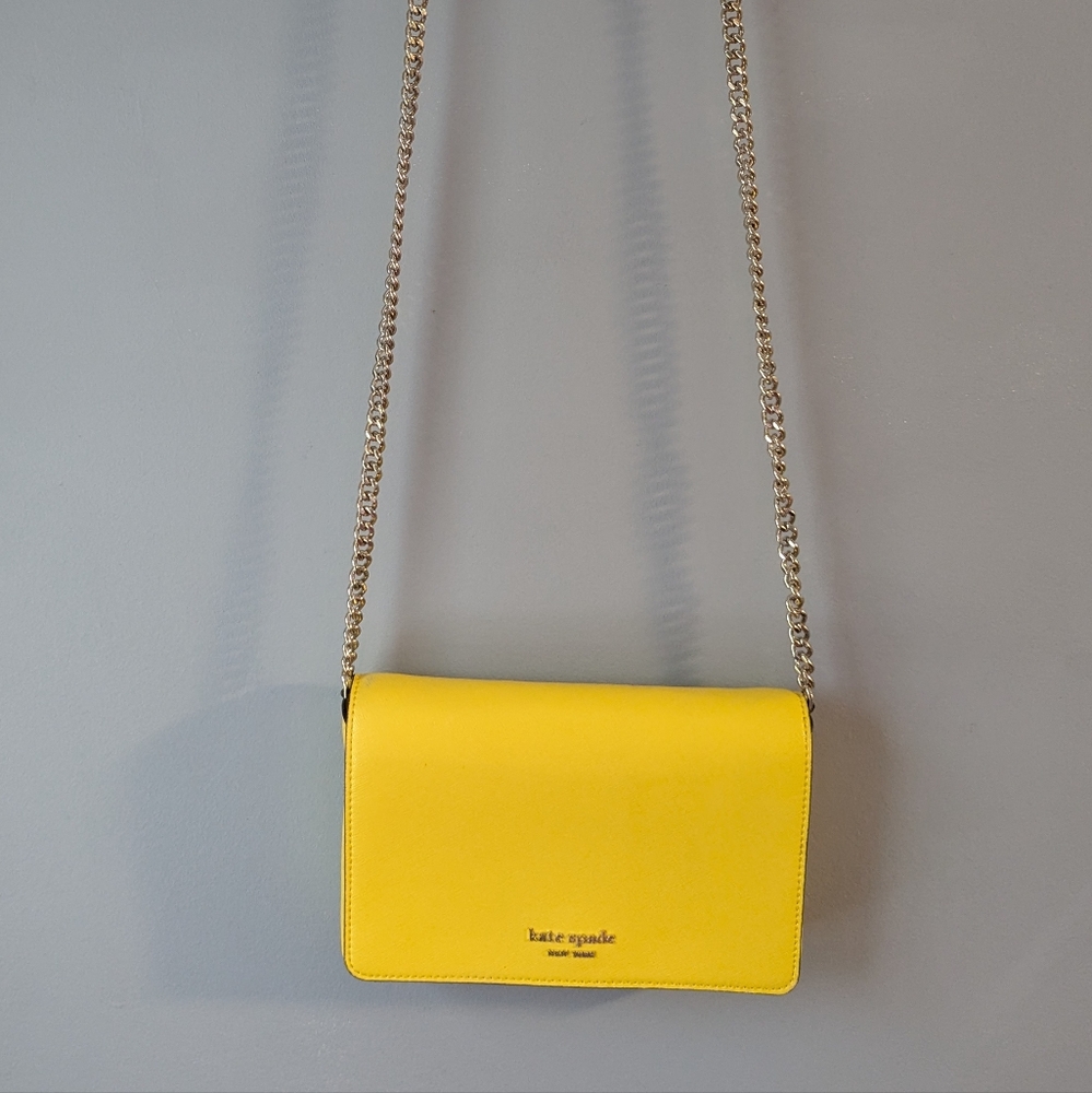 Kate Spade Yellow Crossbody Bag